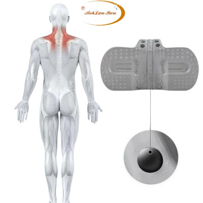 Gối cao su non công thái học Anh Lam Store chống đau vai gáy, ngủ ngáy, hỗ trợ ngủ nhanh - Thiết kế riêng biệt cho tư thế nằm ngửa và nằm nghiêng - Hàng chính hãng