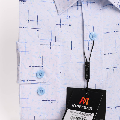 Áo sơ mi Khatoco tay dài