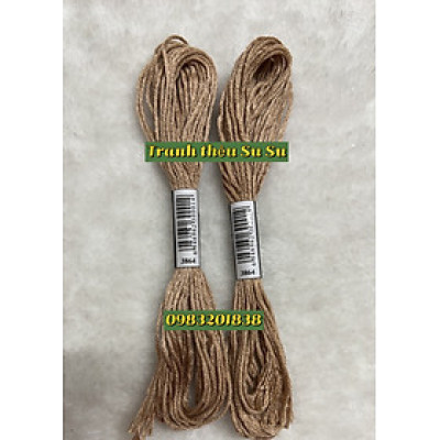 Chỉ thêu Cotton mã chuẩn theo DMC, các mã từ 3801 đến 3866