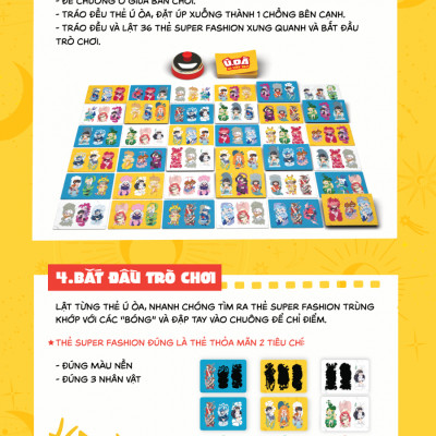 Boardgame Lớp Học Mật Ngữ - Ú Òa - Ai Vậy Ta? - Board Game VN