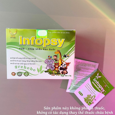 [TPBVSK] INFOPSY - Cốm chất xơ, chống táo bón cho Bé