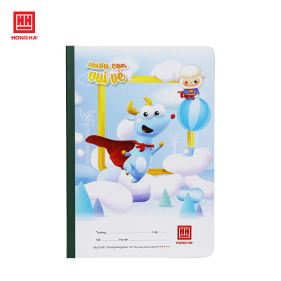 Lốc 10 quyển Vở 4 Ô ly 80 trang Hồng Hà School Hươu con vui vẻ - 0515