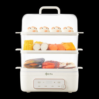 [Hàng chính hãng] Nồi lẩu hấp 3 tầng E-PRO, dung tích 18L, công suất 1200W