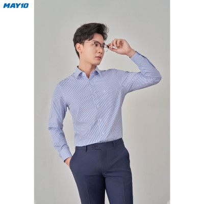 Áo sơ mi nam dài tay May 10 form Regular mã 010123386VT AR622