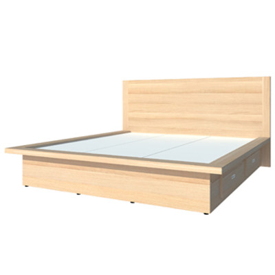 Giường ngủ 2 hộc kéo Tundo 180cm x 200cm