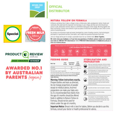 Sữa công thức Nutura Convention số 2