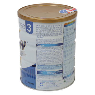 Sữa Bột Abbott Grow 3 cho trẻ từ 1- 2 tuổi (900g)