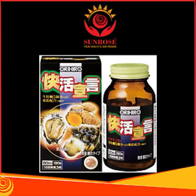 Thực phẩm bảo vệ sức khỏe  Orihiro Vitality Declaration Supplement  hàu nghệ 