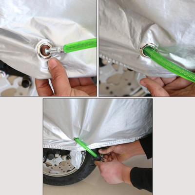 Bạt Phủ Áo Trùm Xe Máy Vải Dù Che Mưa Nắng Thời Tiết Khắc Nghiệt Loại Lớn Cho Dòng Xe Tay Ga - Xe Số Thông Dụng MINIIN