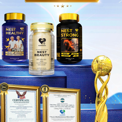 Viên uống yến sào hỗ trợ sinh lý nam Nest Strong - Ausmedic