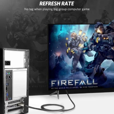 Ugreen UG30118DP107TK 1M Màu Đen Cáp 2 Đầu Displayport V1.2 cao cấp hỗ trợ 4K*2K 60GHz - HÀNG CHÍNH HÃNG