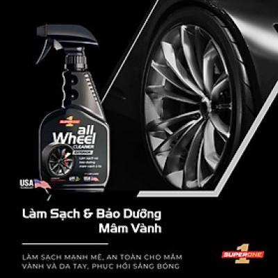 Dung Dịch Làm Sạch Bảo Dưỡng Mâm Vành Ô Tô SUPERONE All Wheel Cleaner - Exterior SOUTHWALL A204