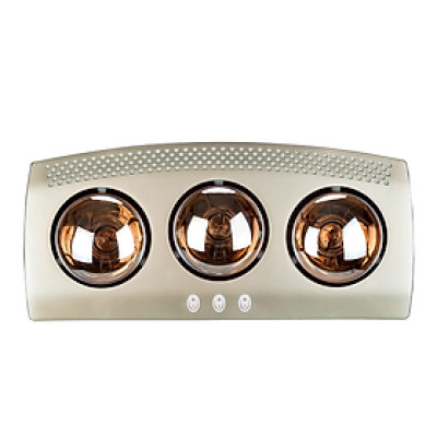 Đèn sưởi nhà tắm Tiross TS9292, 3 Bóng, 825W -  Hàng Chính Hãng