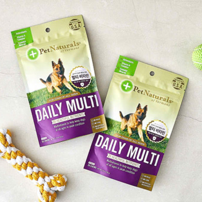 Viên nhai Daily Multi Pet Naturals For Dog 30 chew tăng cường đề kháng,hỗ trợ tiêu hoá,bổ sung vitamin thiết yếu