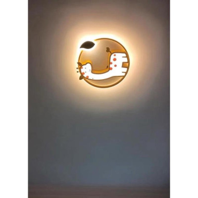 Đèn trần phòng trẻ em,đèn trần hình hươu cao cổ vàng DT