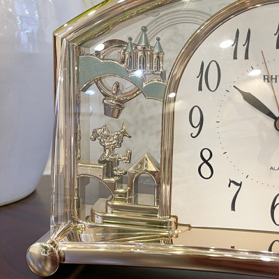 Đồng hồ Rhythm 4SE535WD13 Kt 24.0 x 15.5 x 6.8cm, 450g. Vỏ nhựa. Dùng Pin.