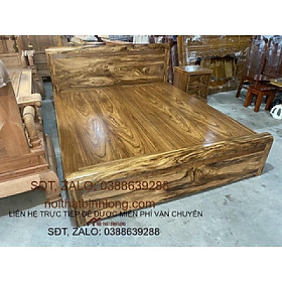 Giường hương xám có ngăn kéo