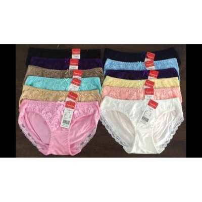 Bộ 10 Quần Lót Cotton Pha Ren Cao Cấp 01