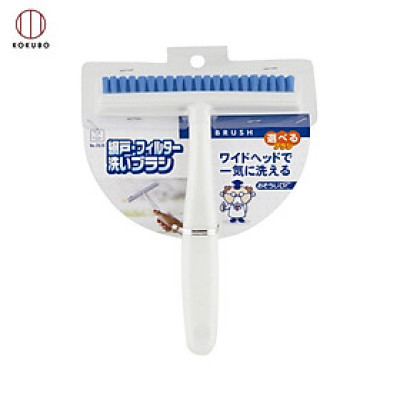 Cây bàn chải vệ sinh rèm cửa/cửa kính Kokubo 26cm thiết kế tay cần chắc chắn - Hàng nội địa Nhật Bản