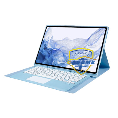 Bao Da Kèm Bàn Phím Bluetooth Có Trackpad Cho Samsung Galaxy Tab S9/S9 FE – Thiết Kế Tháo Rời, Kết Nối Nhanh - Hàng Chính Hãng