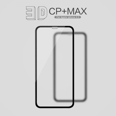 Tấm dán kính cường lực cho iPhone XS Max full màn hình - Hàng chính hãng Nillkin 3D CP+ MAX