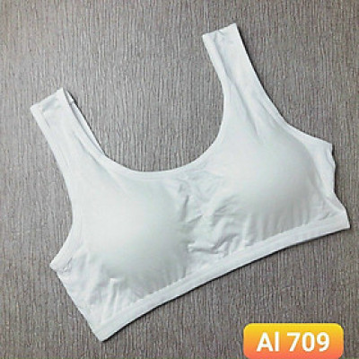 Áo lót bra ba lỗ nữ seamless 709 – Mềm mại, nâng đỡ nhẹ nhàng, ôm sát