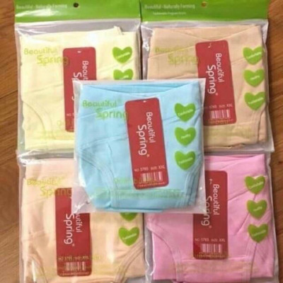 Quần lót bầu cạp chéo cotton cho mẹ