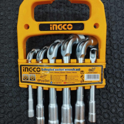 BỘ 6 CHÌA VẶN GÓC CHỮ L INGCO LASWT0601 - HÀNG CHÍNH HÃNG