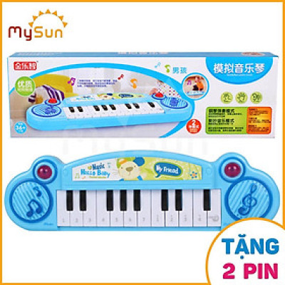 Đàn Piano Organ mini đồ chơi âm nhạc cụ cho bé gái trai phát triển trí tuệ thông minh MySun
