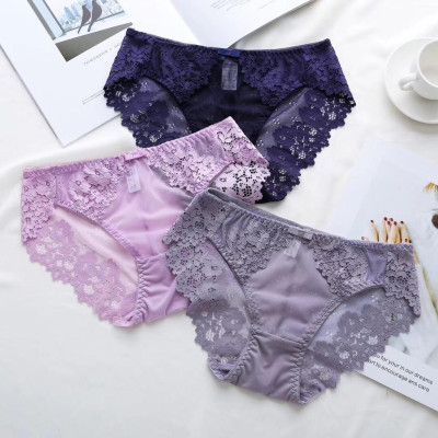 Combo 10 Chiếc Quần Lót Ren Nữ - Hàng Cao Cấp (freesize 45-58kg).