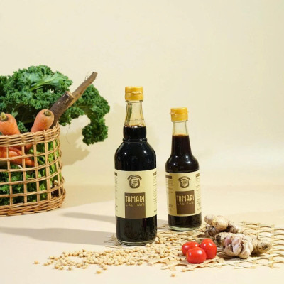 Tương Tamari Homefood Chai 300ml/500ml Lên Men Tự Nhiên - Gia Vị Truyền Thống, Ăn Chay, Healthy