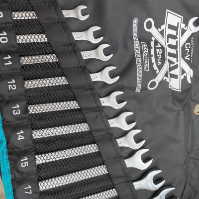 BỘ CỜ LÊ VÒNG MIỆNG 12 CHI TIẾT 6-24MM TOTAL THT1022121 - HÀNG CHÍNH HÃNG