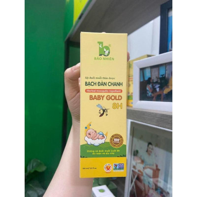 Chai xịt đuổi muỗi bạch đàn chanh Bảo Nhiên 100ml