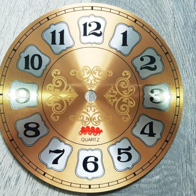 Mặt số Bông đồng hồ treo tường bằng nhôm đường kính 20cm (D20), mã số MS-B20