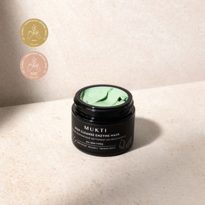 Mặt Nạ Đất Sét Kiêm Tẩy Tế Bào Chết Thanh Lọc Da Mukti Deep Cleanse Enzyme Mask (50g)