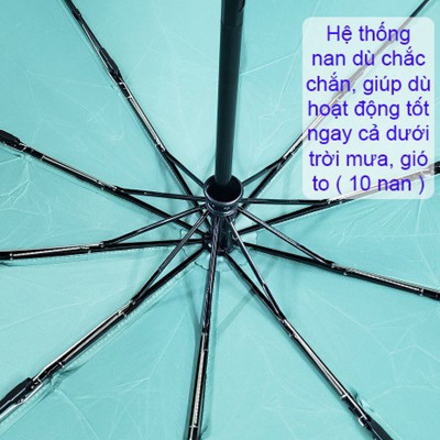 Dù che mưa, Dù che nắng kính lái Ô Tô, Vải dù 2 lớp, Hàng chính hãng NIKITA 2024