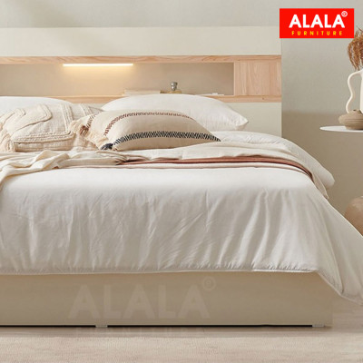 Giường ngủ ALALA1213 + 3 hộc kéo / Miễn phí vận chuyển và lắp đặt/ Đổi trả 30 ngày/ Sản phẩm được bảo hành 5 năm từ thương hiệu ALALA/ Chịu lực 700kg 