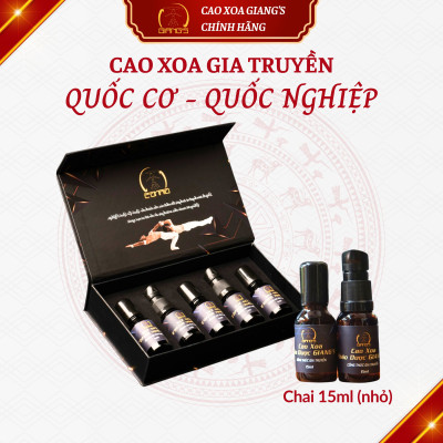 SET QUÀ TẶNG Cao Xoa Bóp Thảo Dược GIANG