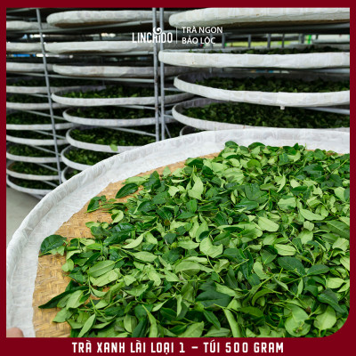 Trà Xanh Lài Loại 1 - Trà Pha Chế - Pha Trà Sữa, Trà Trái Cây - Túi 500 Gram