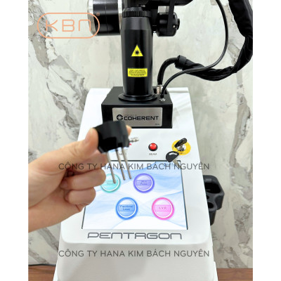 Máy laser CO2 Fractional Pentagon Hàn Quốc trị sẹo, nám, đốm nâu, tàn nhang, tái tạo da.