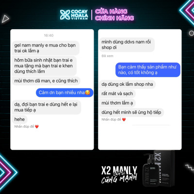 Dung Dịch Vệ Sinh Nam X2 Manly Cỏ Cây Hoa Lá - Làm Sạch Tức Thì - Mùi Hương Nam Tính - 150g