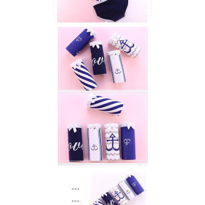 Quần Lót Cotton Thấm Hút Mồ Hôi Mid-Eo Lads Họa Tiết ( Mã WL10)