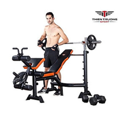 Ghế tập tạ GM 4380 (chưa bao gồm đòn và tạ)