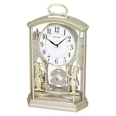 Đồng Hồ Để Bàn Rhythm 4RP796WR18 - Vàng (14.0 x 22.8 x 8.3 cm)