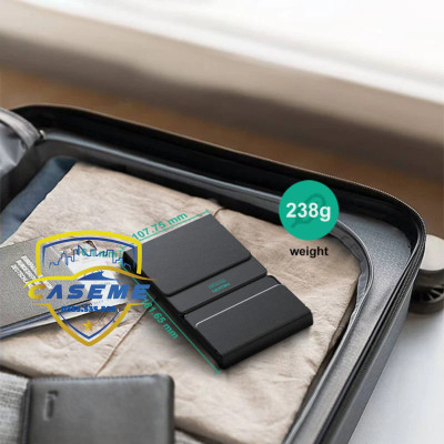 Bàn Phím Bluetooth Gập Gọn Nillkin Cube Chính Hãng – Tích Hợp Touchpad, Bọc Da Cao Cấp, Dùng Cho Smartphone, iPad, Laptop - Hàng Chính Hãng