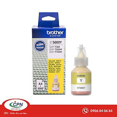 Mực in phun Brother BT-5000 dùng cho máy T300/T700/T800/T310/T510/T710/T810/T910/T4000/T4500- Hàng chính hãng