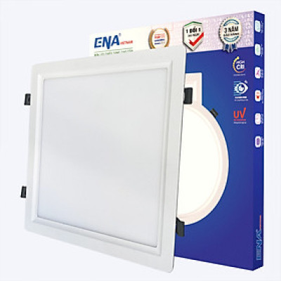 Đèn âm trần vuông siêu mỏng 24w ENA