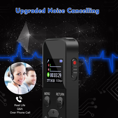 Máy Ghi Âm Chuyên Nghiệp V58 Bộ Nhớ Trong 64GB - Hàng Nhập Khẩu