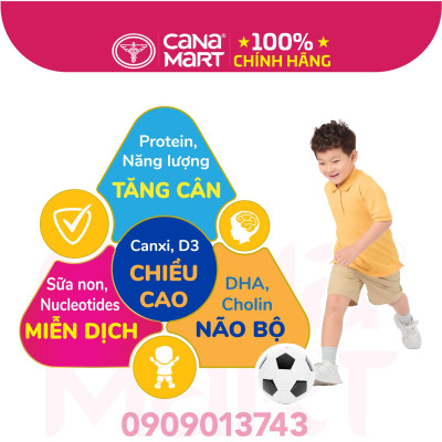 Sữa bột Nutricare MetaCare 2+ phát triển toàn diện