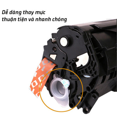 Hộp Mực In GDV Cartridge 12A Cho Máy Canon LBP 2900 3000 Q2612A FX9 FX10 103 303 703 104 304 Có Lỗ Nạp Mực - Hàng Chính Hãng 